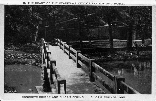 Concrete Bridge in Siloam Springs
